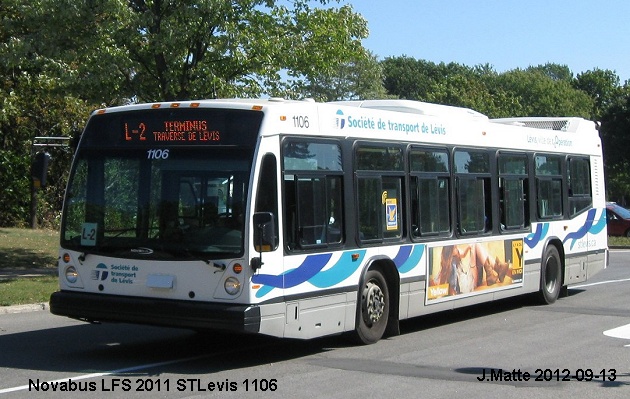 BUS/AUTOBUS: Novabus LFS 2011 STLevis