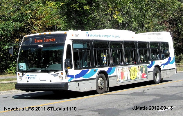 BUS/AUTOBUS: Novabus LFS 2011 STLevis