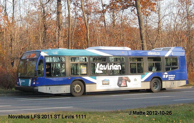 BUS/AUTOBUS: Novabus LFS 2011 STLevis