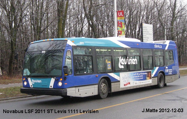 BUS/AUTOBUS: Novabus LFS 2011 STLevis