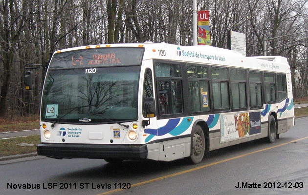 BUS/AUTOBUS: Novabus LFS 2011 STLevis