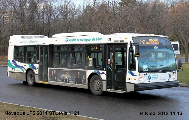 BUS/AUTOBUS: Novabus LFS 2011 STLevis