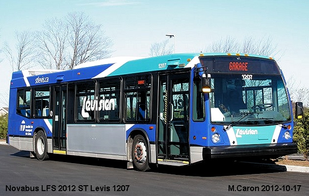 BUS/AUTOBUS: Novabus LFS 2012 STLevis