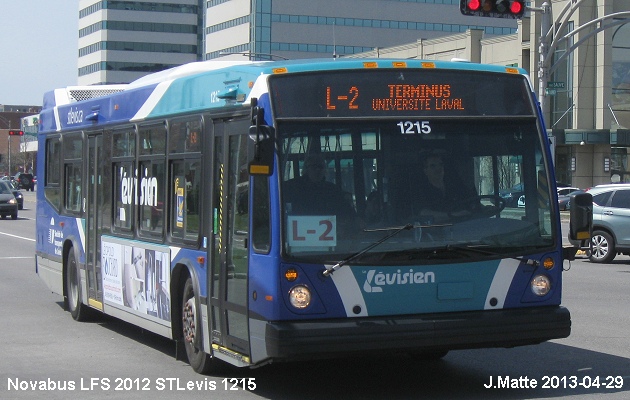 BUS/AUTOBUS: Novabus LFS 2012 STLevis