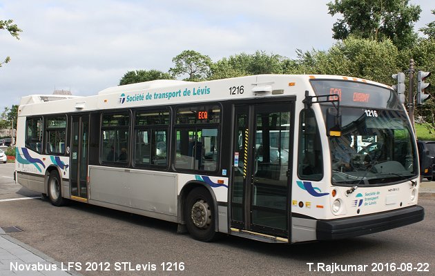 BUS/AUTOBUS: Novabus LFS 2012 STLevis