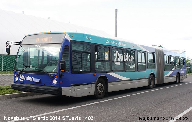 BUS/AUTOBUS: Novabus LFS 60102 2014 STLevis