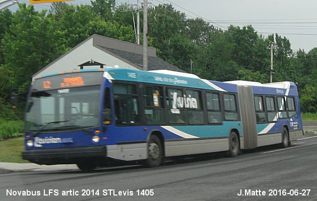 BUS/AUTOBUS: Novabus LFS 60102 2014 STLevis