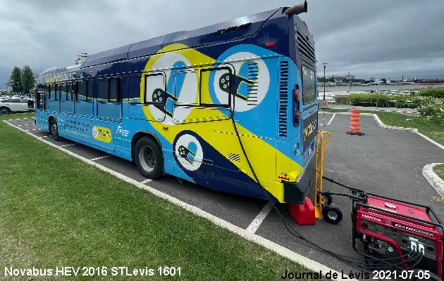 BUS/AUTOBUS: Novabus HEV 2016 STLevis