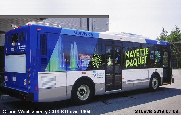 BUS/AUTOBUS: Grand West Vicinity 2019 STLevis