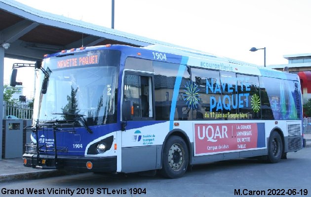 BUS/AUTOBUS: Grand West Vicinity 2019 STLevis