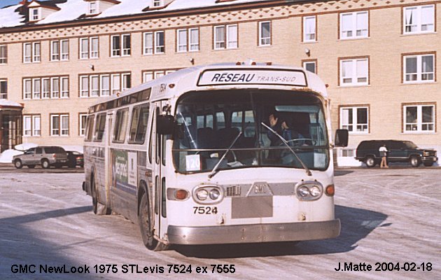 BUS/AUTOBUS: GMC T6H5307N New Look 1975 STLevis