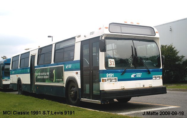 BUS/AUTOBUS: MCI Classic 1991 STLevis