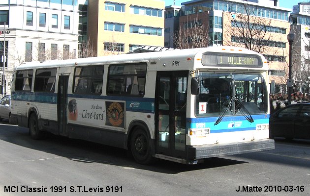 BUS/AUTOBUS: MCI Classic 1991 STLevis