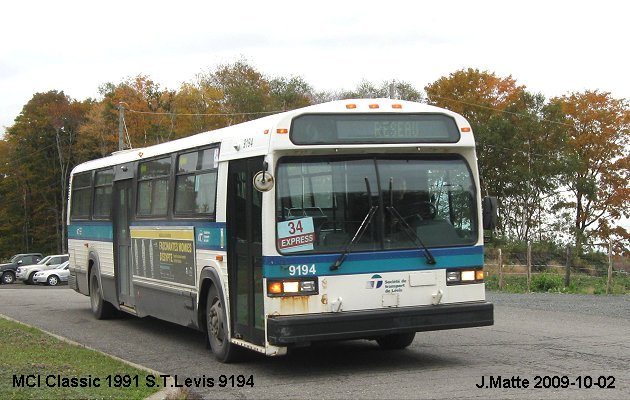 BUS/AUTOBUS: MCI Classic 1991 STLevis