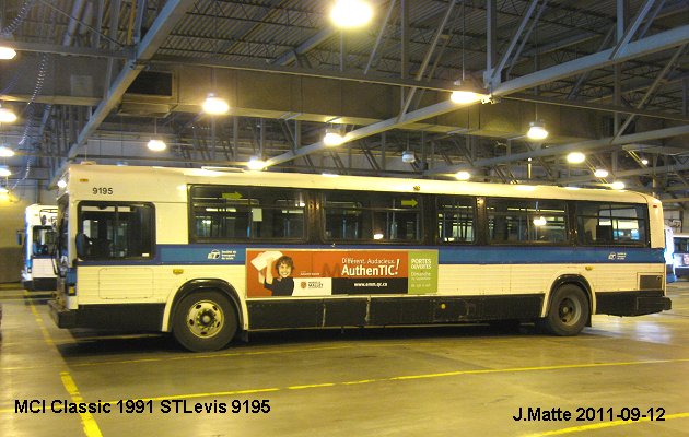 BUS/AUTOBUS: MCI Classic 1991 STLevis