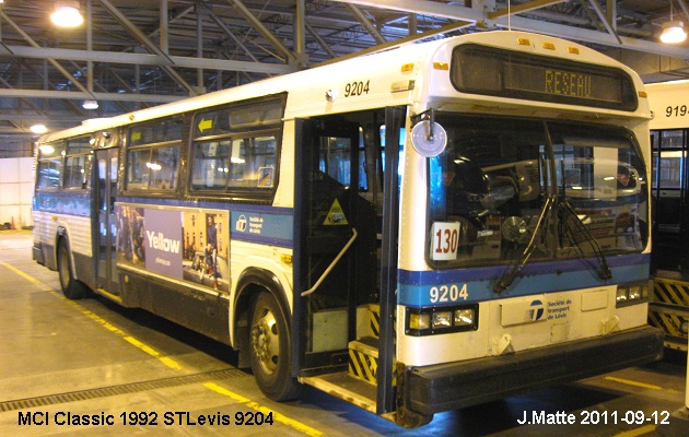 BUS/AUTOBUS: MCI Classic 1992 STLevis