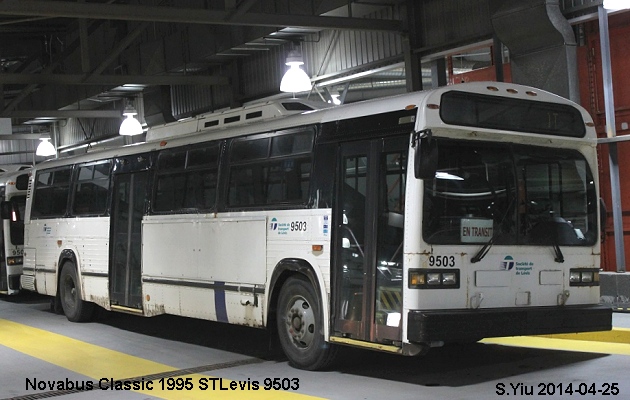 BUS/AUTOBUS: Novabus Classic 1995 ST Levis