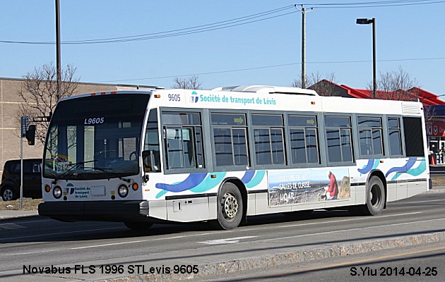 BUS/AUTOBUS: Novabus LFS 1996 STLevis