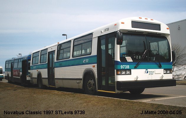 BUS/AUTOBUS: Novabus Classic 1997 STLevis