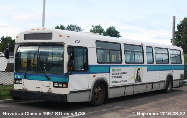 BUS/AUTOBUS: Novabus Classic 1997 STLevis
