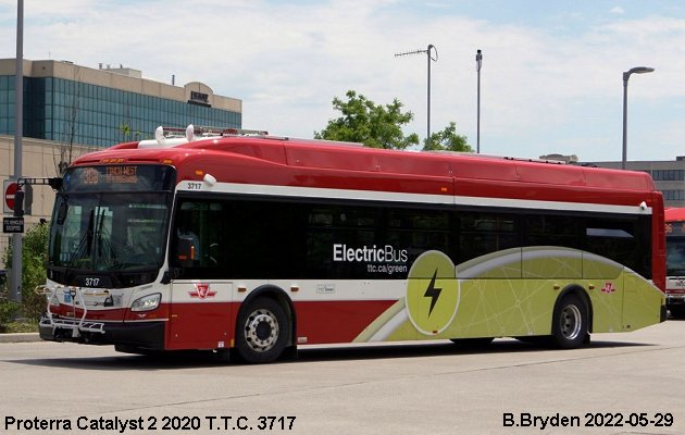 BUS/AUTOBUS: Proterra Catalyst 2 2020 Toronto Transit Commission