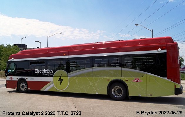 BUS/AUTOBUS: Proterra Catalyst 2 2020 Toronto Transit Commission