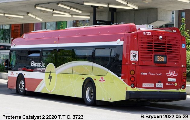 BUS/AUTOBUS: Proterra Catalyst 2 2020 Toronto Transit Commission