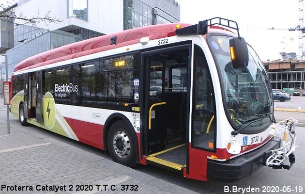 BUS/AUTOBUS: Proterra Catalyst 2 2020 Toronto Transit Commission