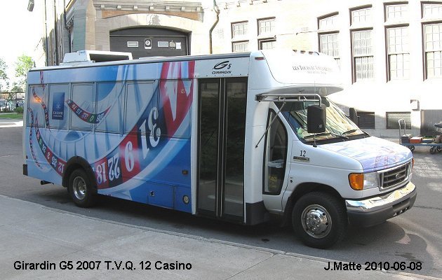 BUS/AUTOBUS: Girardin G5 2007 T.V.Q.