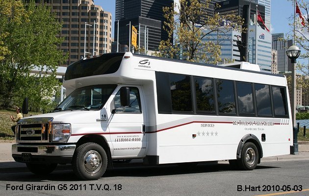 BUS/AUTOBUS: Girardin G5 2011 T.V.Q.