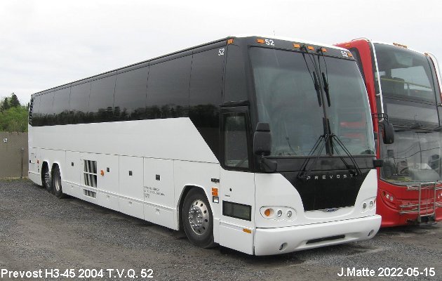 BUS/AUTOBUS: Prevost H3-45 2004 T.V.Q.