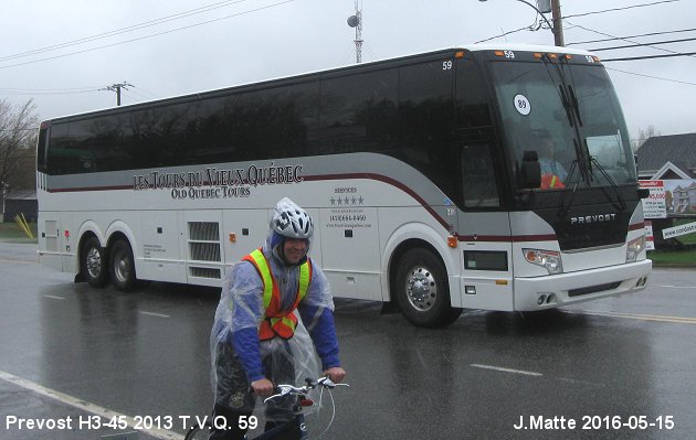 BUS/AUTOBUS: Prevost H3-45 2013 T.V.Q.