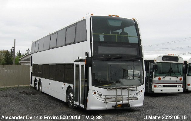 BUS/AUTOBUS: Alexander-Dennis Enviro 500 2014 T.V.Q.