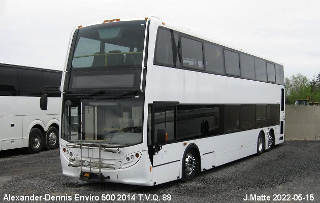 BUS/AUTOBUS: Alexander-Dennis Enviro 500 2014 T.V.Q.