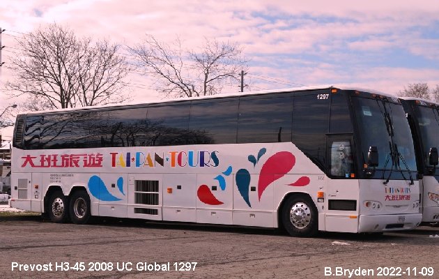 BUS/AUTOBUS: Prevost H3-45 2008 UC-Global