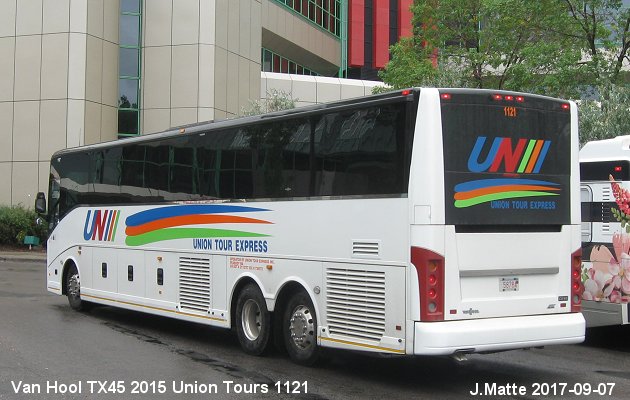 BUS/AUTOBUS: Van Hool TX45 2015 Union Tour