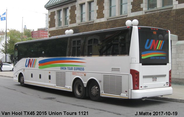 BUS/AUTOBUS: Van Hool TX45 2015 Union Tour