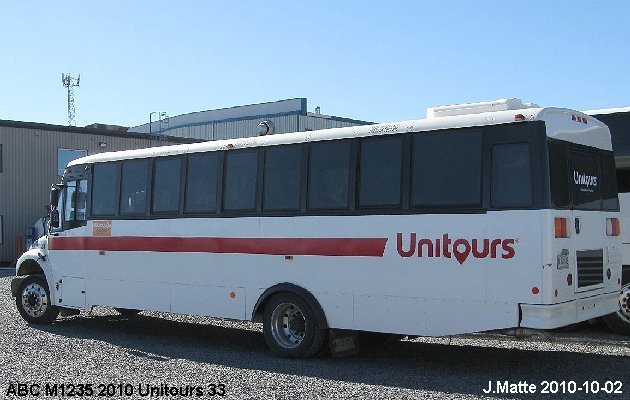 BUS/AUTOBUS: ABC M1235 2010 Tours Vieux Quebec