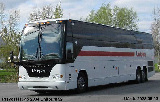 BUS/AUTOBUS: Prevost H3-45 2004 T.V.Q.