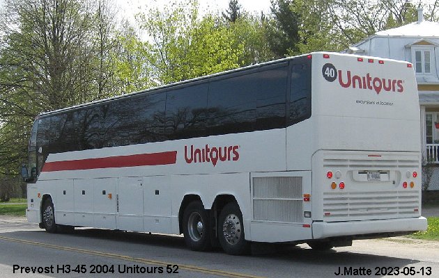 BUS/AUTOBUS: Prevost H3-45 2004 T.V.Q.