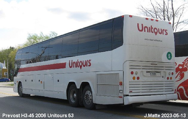 BUS/AUTOBUS: Prevost H3-45 2006 T.V.Q.
