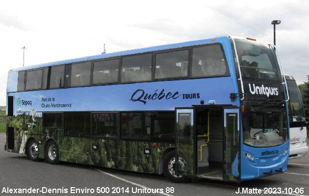 BUS/AUTOBUS: Alexander-Dennis Enviro 500 2014 T.V.Q.