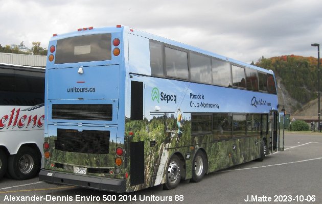 BUS/AUTOBUS: Alexander-Dennis Enviro 500 2014 T.V.Q.