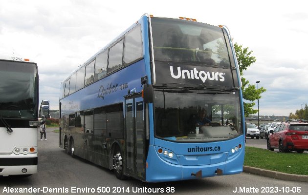 BUS/AUTOBUS: Alexander-Dennis Enviro 500 2014 T.V.Q.