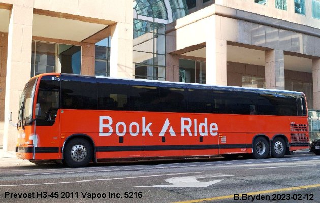 BUS/AUTOBUS: Prevost H3-45 2011 Vapoo Inc