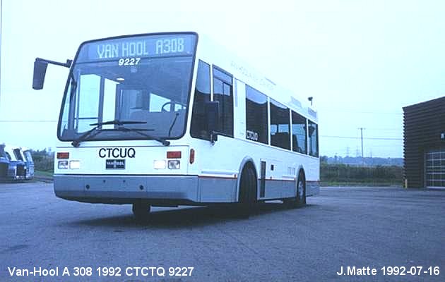 BUS/AUTOBUS: Van Hool A308 0000 Van-Hool/CTCUQ