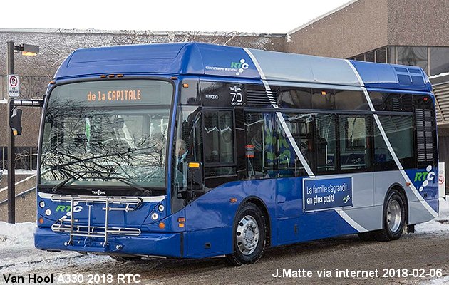 BUS/AUTOBUS: Van Hool A330  2018 Van Hool