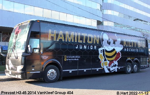 BUS/AUTOBUS: Prevost H3-45 2014 VanKleef Group