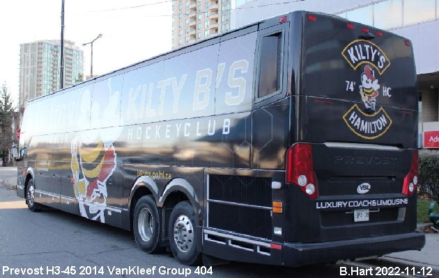 BUS/AUTOBUS: Prevost H3-45 2014 VanKleef Group