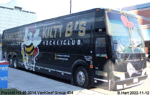 BUS/AUTOBUS: Prevost H3-45 2014 VanKleef Group